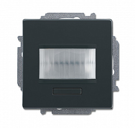 Msa-f-1.1.1-81-wl датчик движения/активатор выключателя free@home, 1-кан., беспроводной, серия solo/future, цвет антрацит ABB. Вид 1