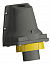Вилка для монтажа на поверхность easy&safe 232ebs6w,32a,2p+e,ip67,4ч ABB. Вид 1.