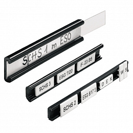 STR 5 F.SCHT 5 Маркировка клемм, защитный колпачок, 40 x 16.5 мм.кв прозрачный (уп.-20шт) Weidmuller. Вид 1