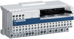 Telefast база пассив на 16вх =24в, для модулей расш twido (twd ddi16dk/ddi32dk) Schneider Electric. Вид 1