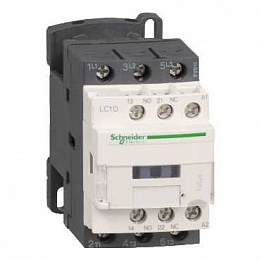 Контактор d 3р, 12 a, но+нз, 220v dс, 2.4 вт, расш. диап Schneider Electric. Вид 1