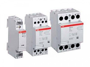 ESB-63-40 Модульный контактор 63А 4НО 12B AC/DC ABB. Вид 1