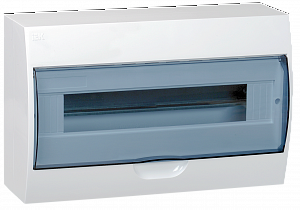 ЩРН-П Бокс 18модулей навесной пластик IP40 ИЭК. Вид 1