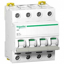iSW 4P 100A Выключатель нагрузки 4-полюсный, 100А Schneider Electric. Вид 1