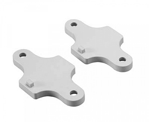 Комплект крепления к стене (1комп.-4 шт) Mistral65 ABB. Вид 1