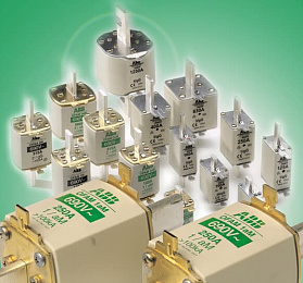 Предохранитель OFAF1H20 20A тип gG размер1, до 500В ABB. Вид 1