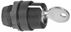 Головка переключателя с ключом, 3 позиц. zb5ag03d Schneider Electric. Вид 1