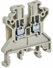 Колодка клеммная CTS 2,5мм2 серая ИЭК. Вид 1
