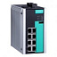 8-портовый управляемый коммутатор 10/100/1000 BaseT(X) Ethernet, -10...+60С MOXA. Вид 1.