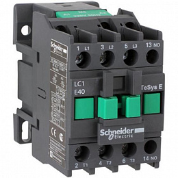 Контактор 3-х полюсный 40А, 400В AC3, 220B AC 50/60Гц Schneider Electric. Вид 1