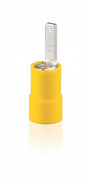 NT6-DC-YB28 "Наконечник кабельный; с нейлоновой изоляцией; штыревой двойного обжатия; 4-6; ширина2,8; (100шт)" ABB. Вид 1