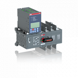 OTM250E3WC8D230C Реверсивный рубильник 3-полюсный 250А с блоком АВР OMD801 ABB. Вид 1