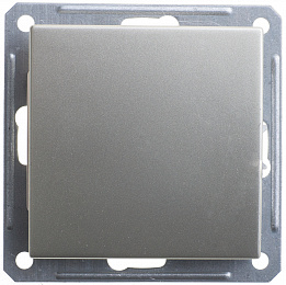 Переключатель 1-клавишный, перекрестный 16АХ, механизм (шампань) Wessen 59 Schneider Electric. Вид 1